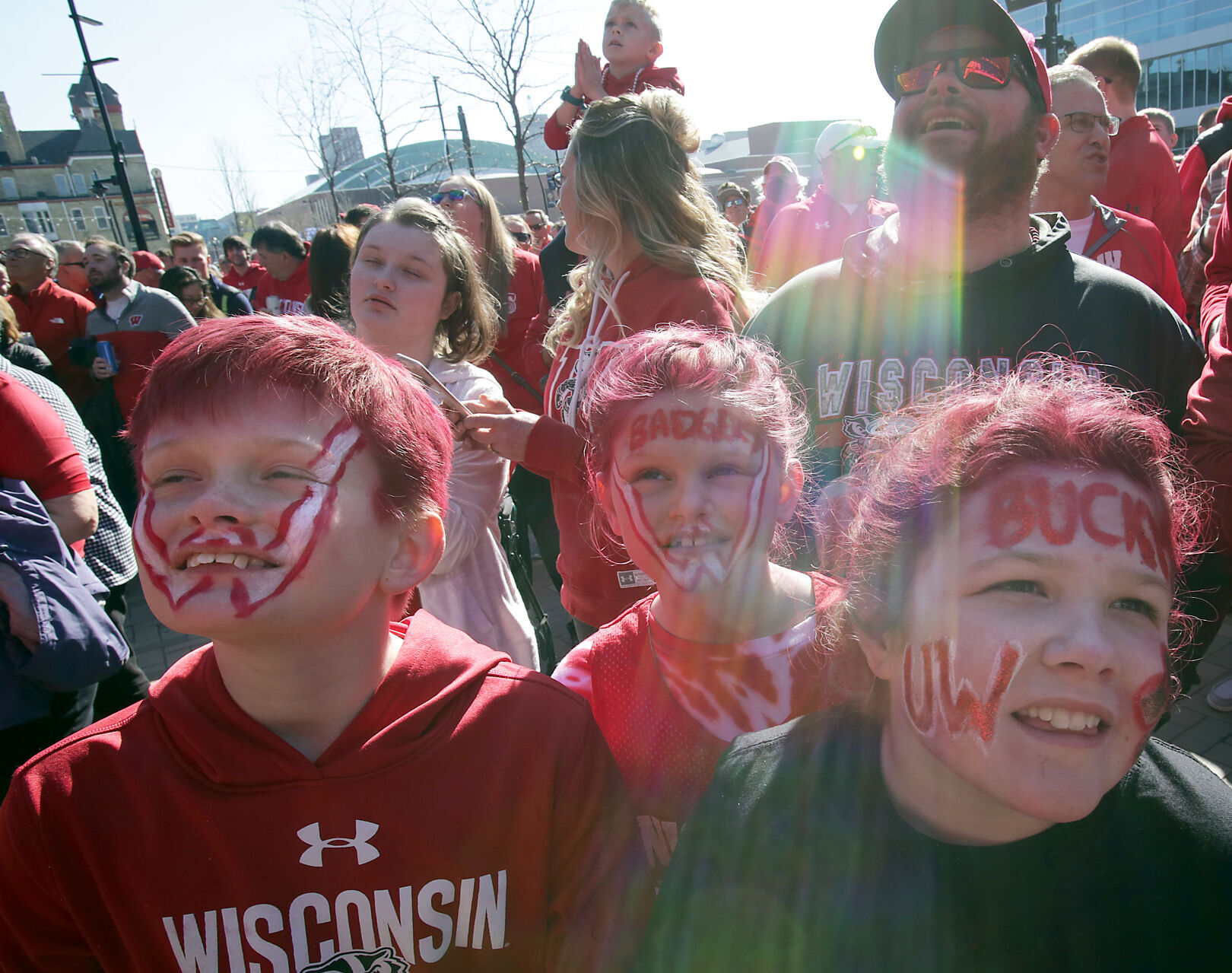 Iowa fans UW